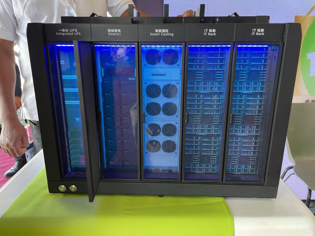 Prototype of datacenter demoed by Ethio telecom during Internet Governance Forum in Ethiopia